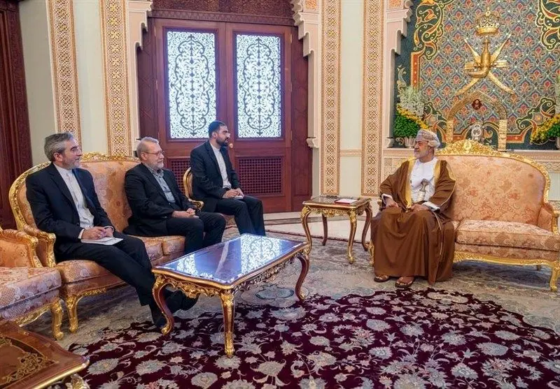 فوری: لاریجانی با سلطان عمان دیدار کرد؛ پیام محرمانه ایران چه بود؟