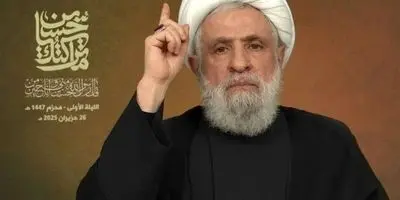 نعیم قاسم: خامنه‌ای، مدافع بی‌چون و چرای مظلومان و رزمندگان!