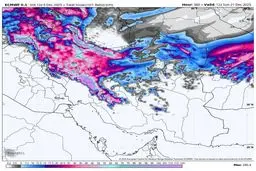 هشدار فوری: دو سامانه بارشی غول‌پیکر کشور را در هم می‌کوبند!