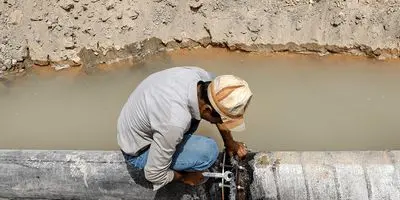 تصاویر تکان‌دهنده از سیل امروز در مسجدسلیمان/ از نزدیک شدن به رودخانه‌ها خودداری کنید!