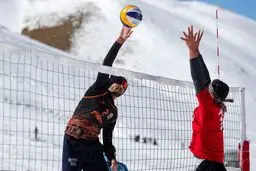 ایران در والیبال برفی آسیا پیشتاز شد؛ اولین میزبانی در تاریخ!