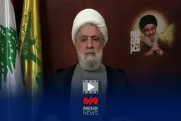 شیخ نعیم قاسم: لبنان در مرزها زیر ضربه است/ حمایت قاطع حزب‌الله از مدافعان