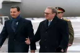 بشار اسد در مسکو مغازه زد