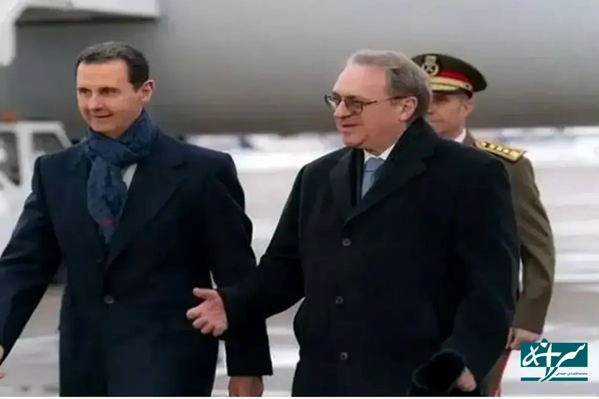 بشار اسد در مسکو مغازه زد