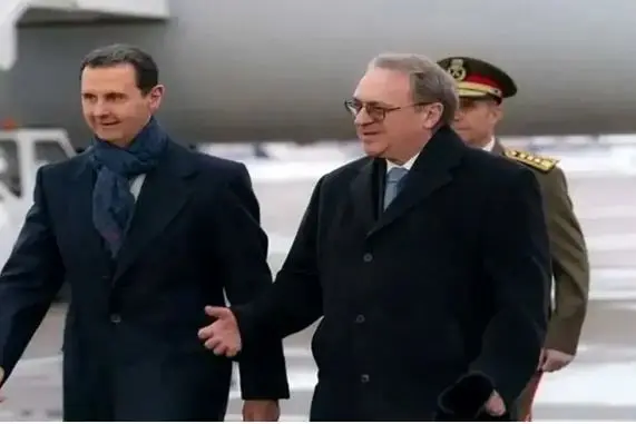 بشار اسد در مسکو مغازه زد